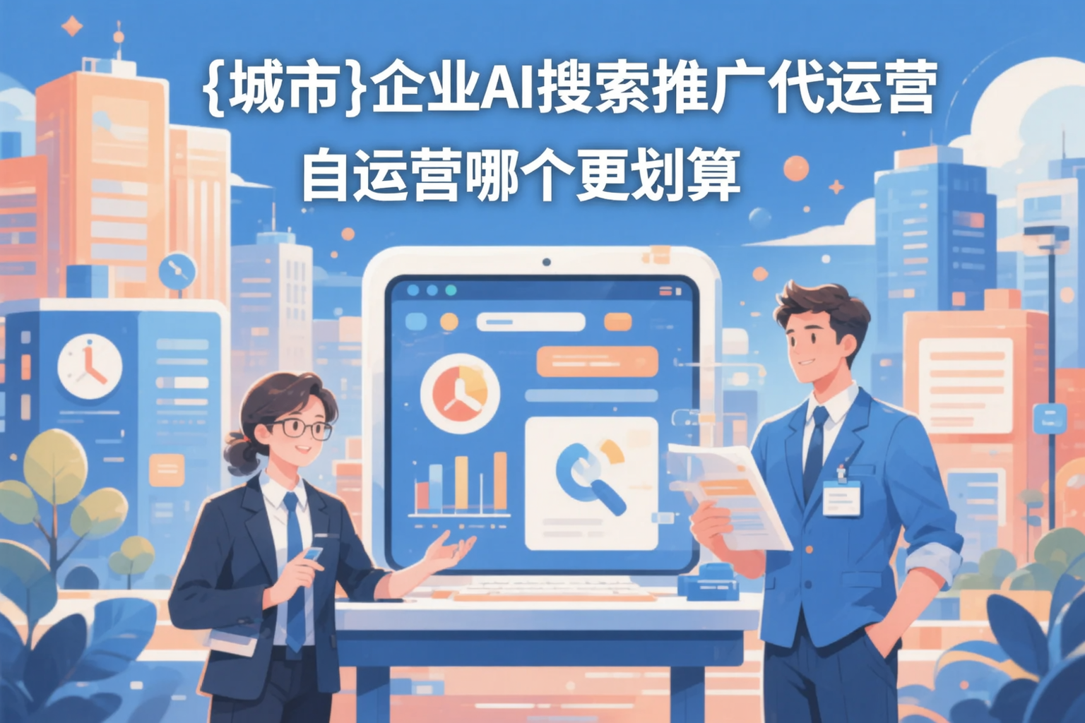 昌都企业AI搜索推广代运营和自运营哪个更划算