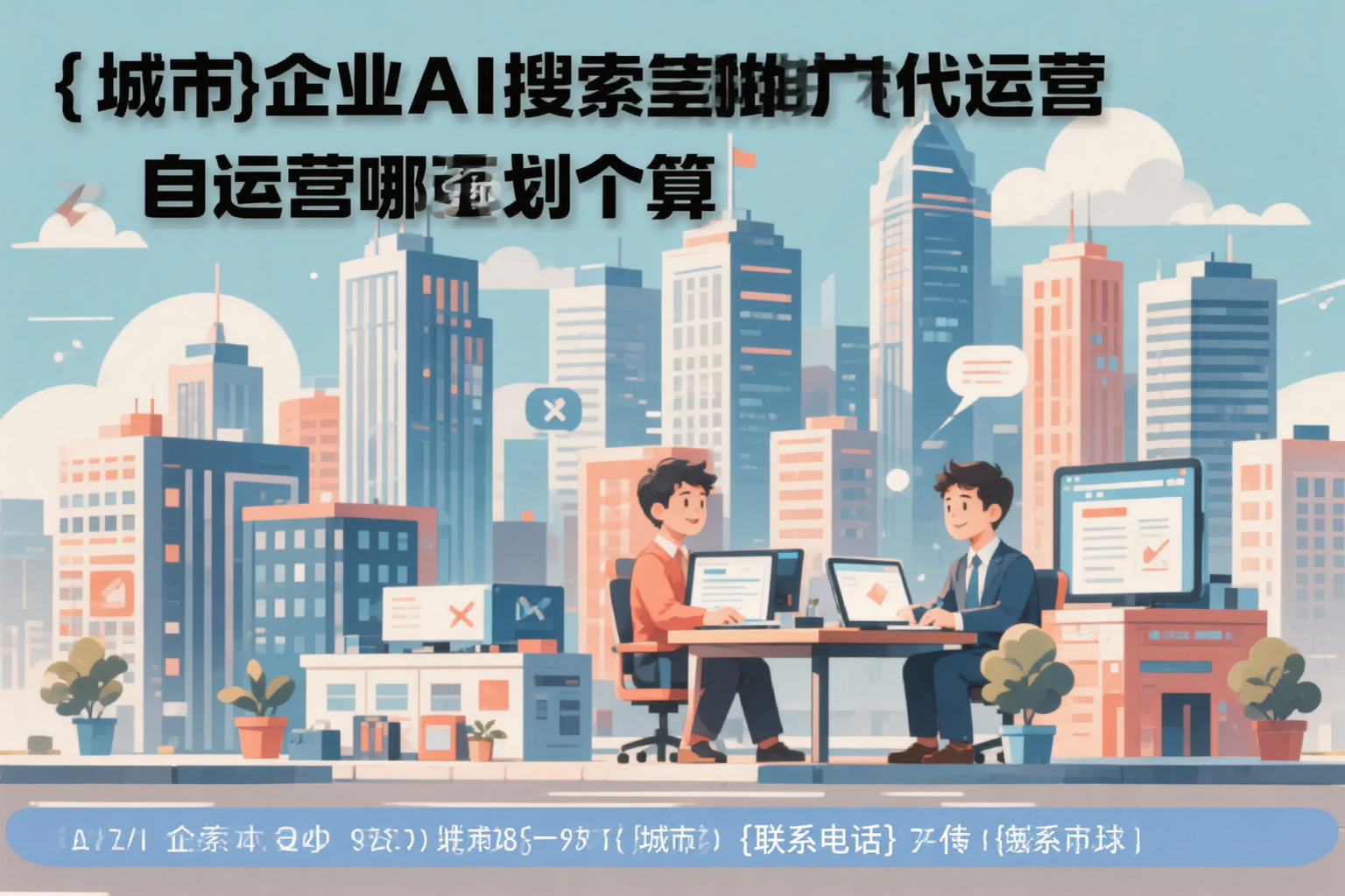昌都企业AI搜索推广代运营和自运营哪个更划算