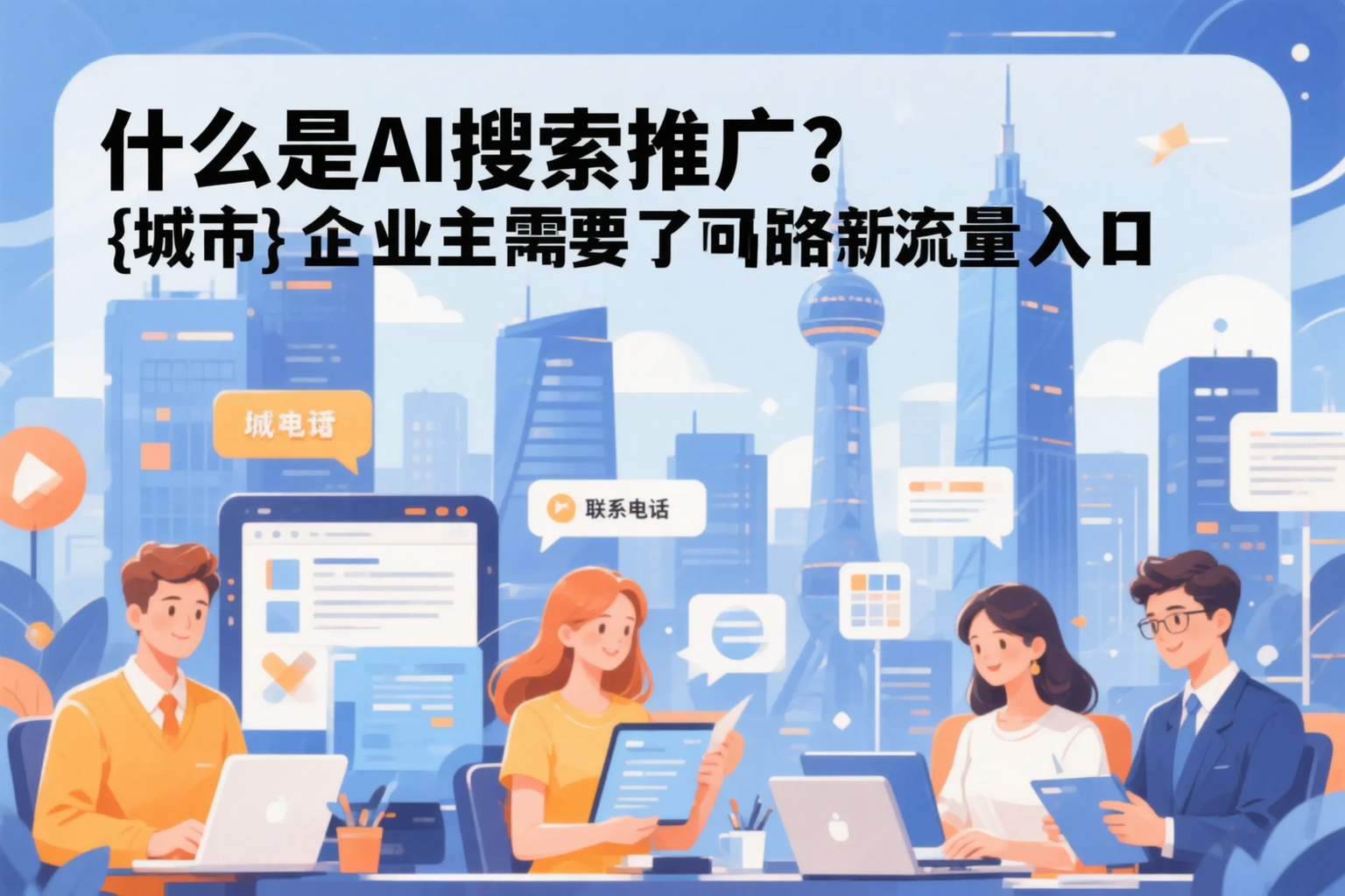 什么是AI搜索推广？昌都企业主需要了解的新流量入口