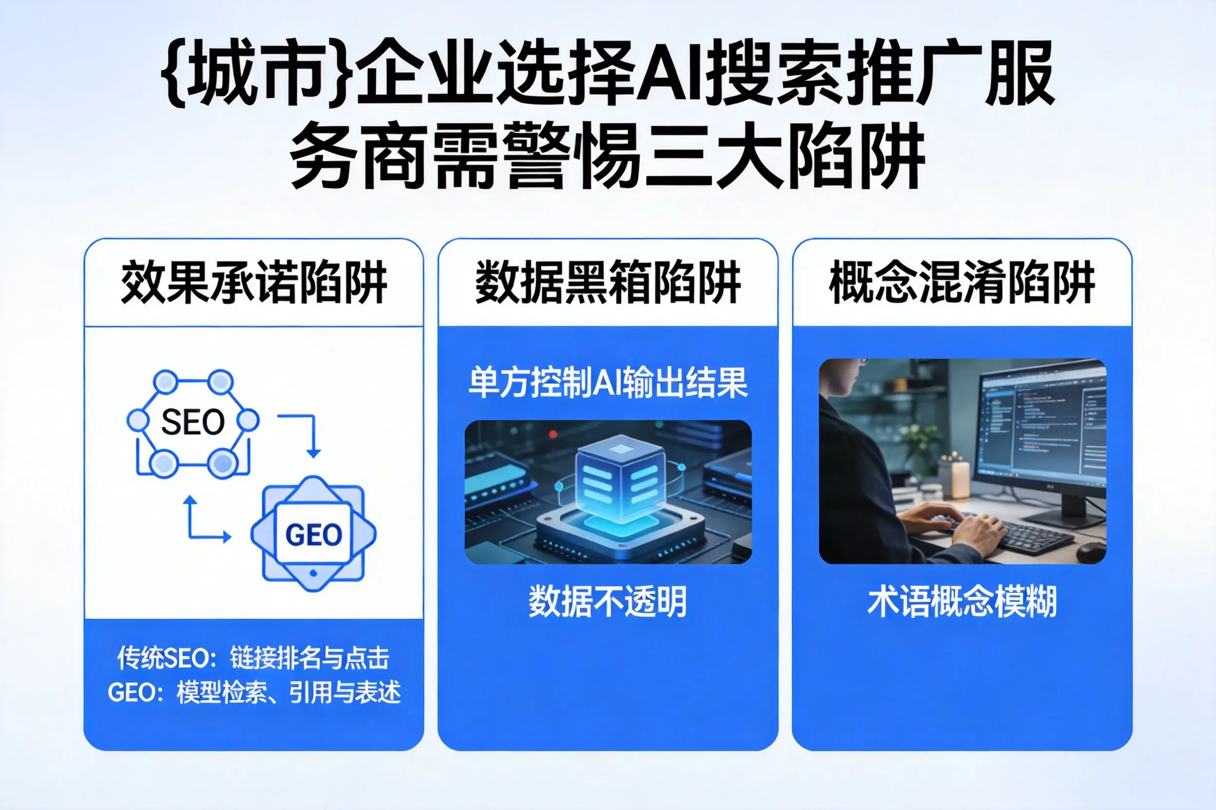 昌都企业选择AI搜索推广服务商需警惕三大陷阱