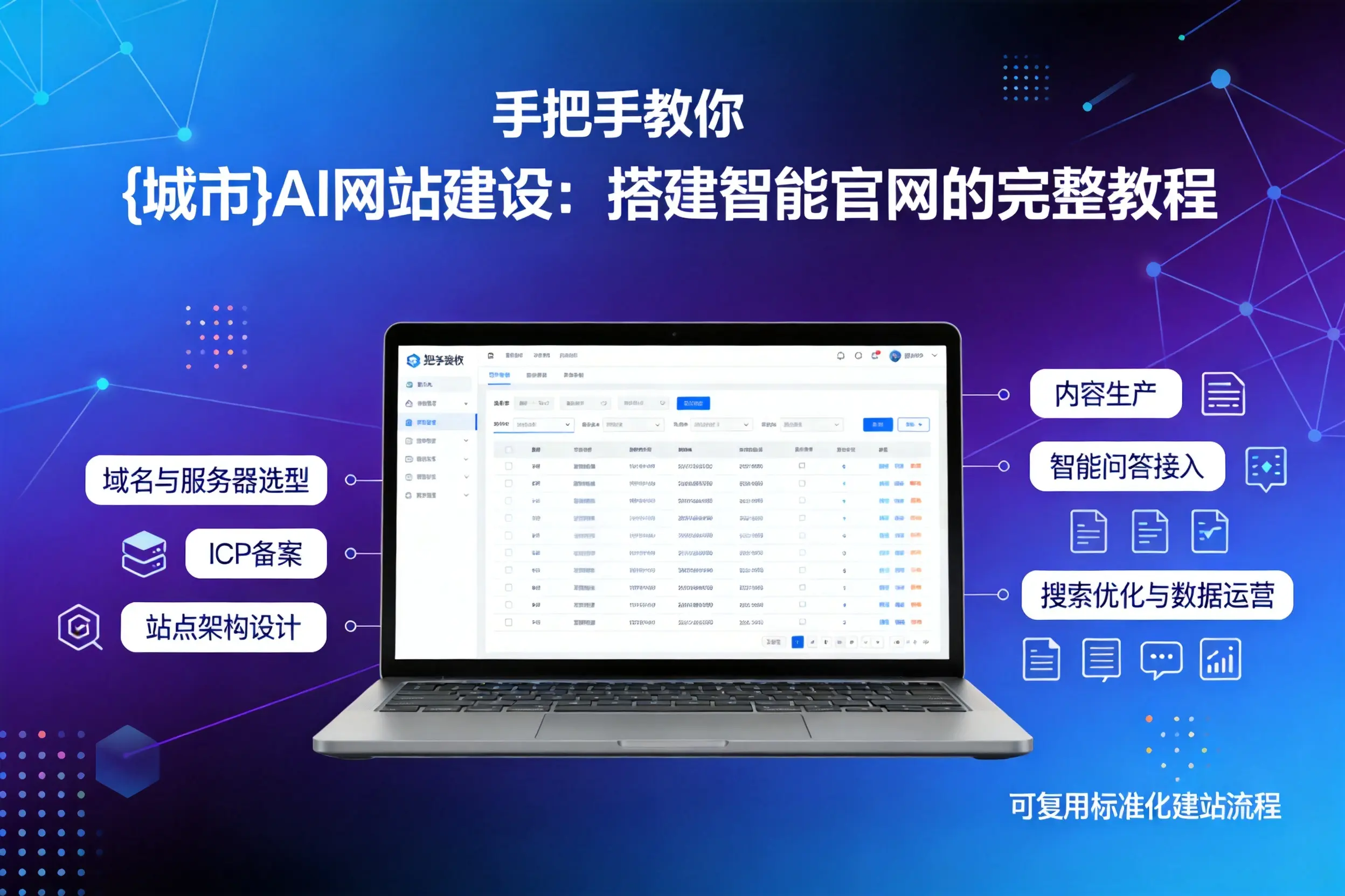 手把手教你昌都AI网站建设：搭建智能官网的完整教程
