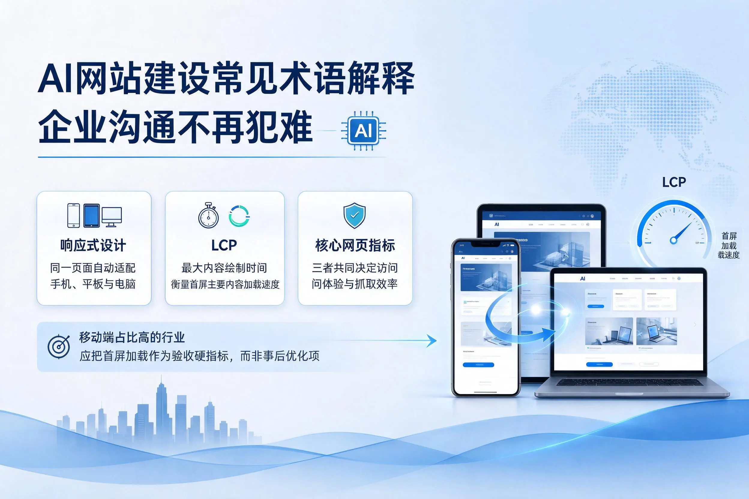 AI网站建设常见术语解释，昌都企业沟通不再犯难