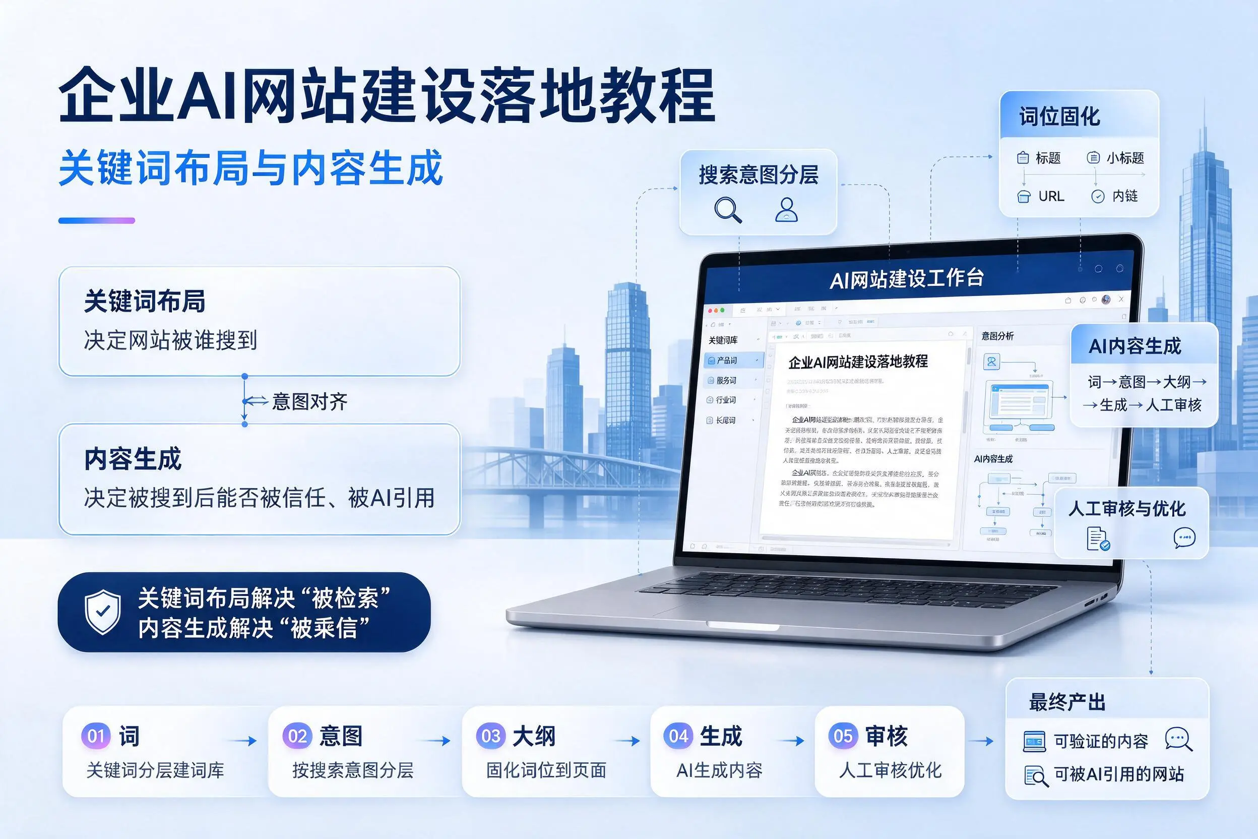 昌都企业AI网站建设落地教程：关键词布局与内容生成