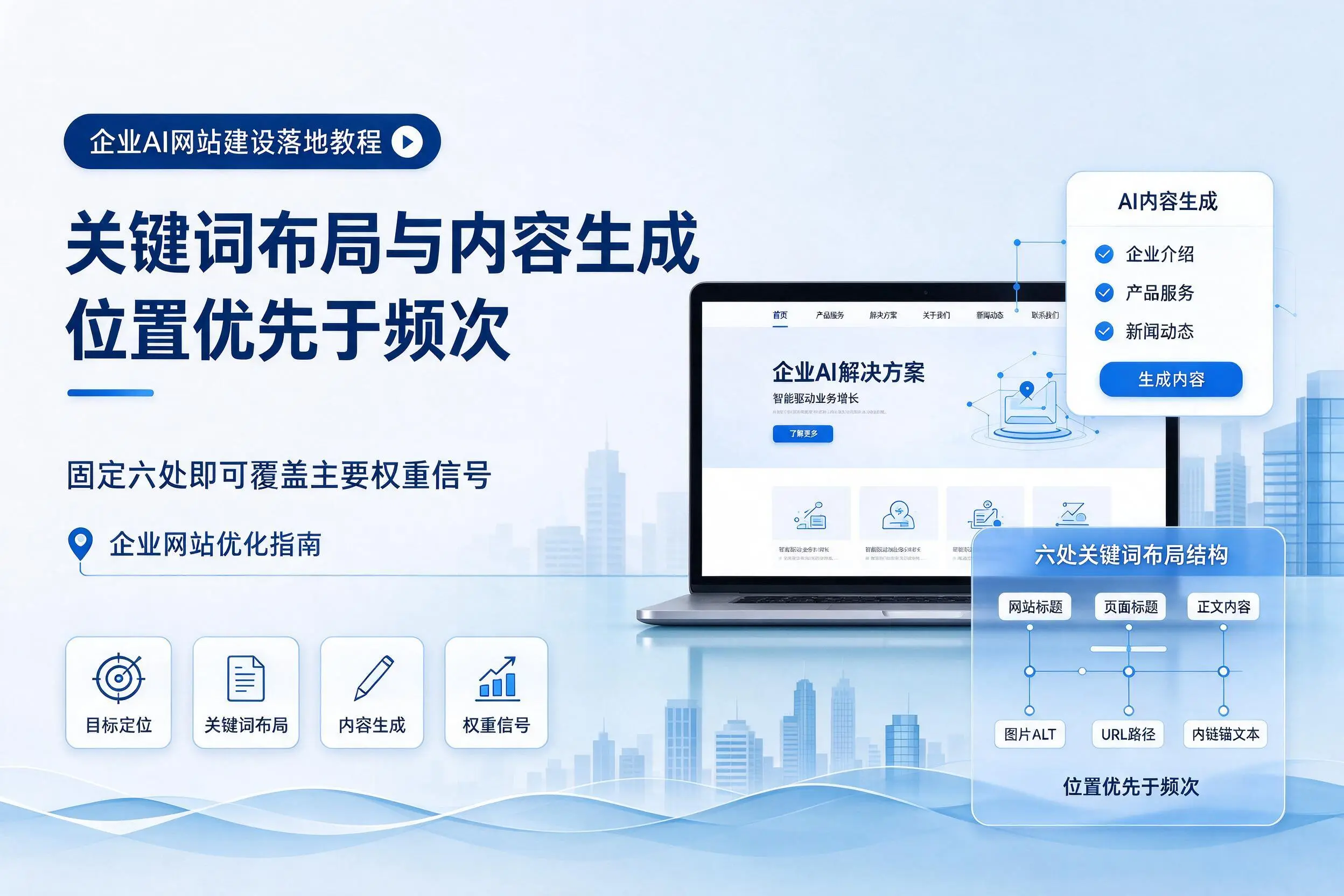 昌都企业AI网站建设落地教程：关键词布局与内容生成