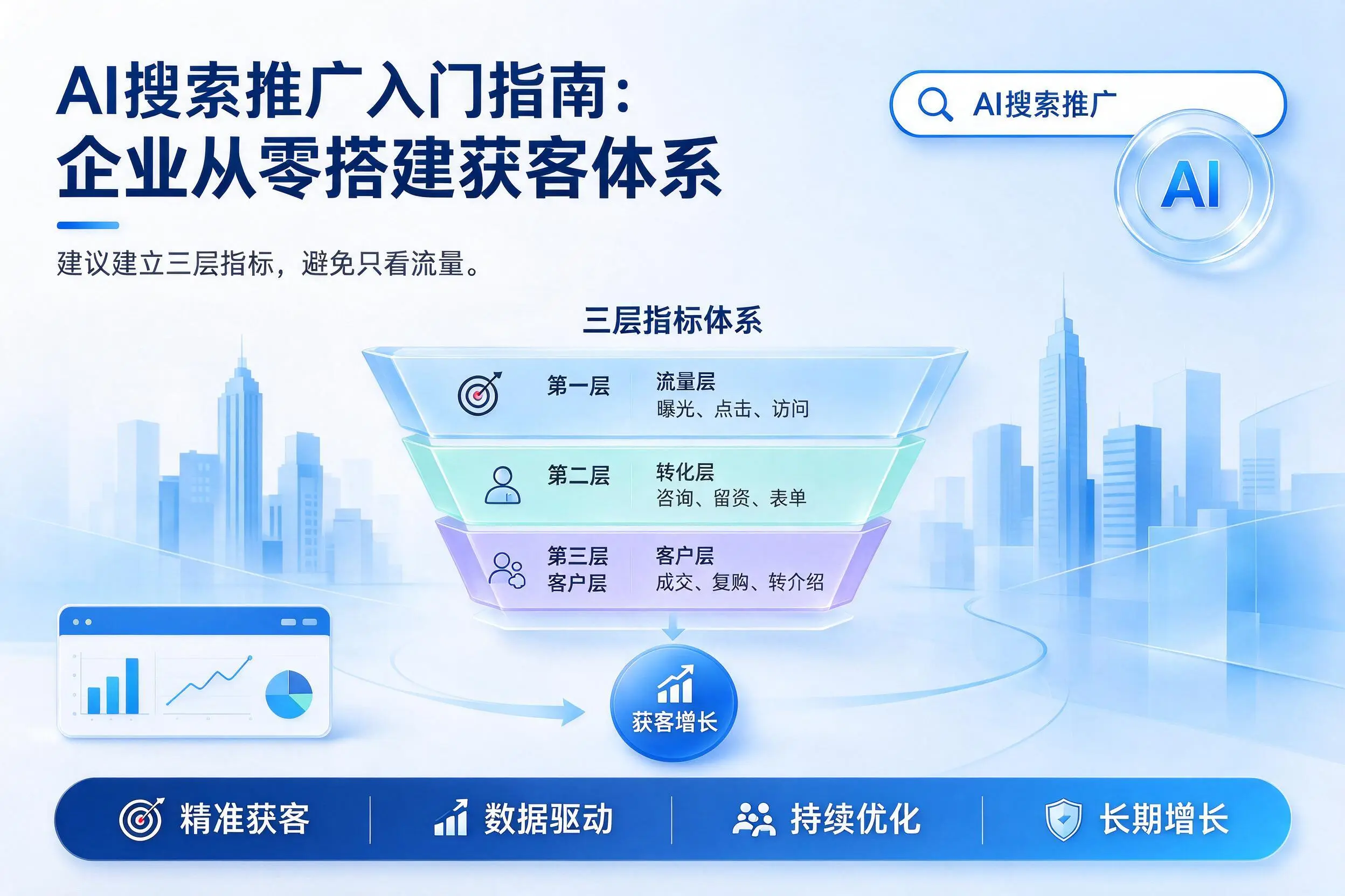 AI搜索推广入门指南:昌都企业从零搭建获客体系